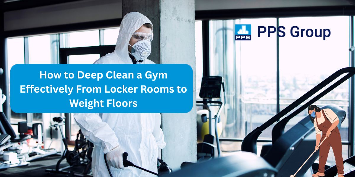 how to deep clean a gym